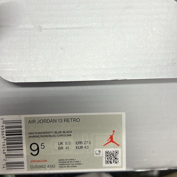 Air Jordan 13 Retro navy-university - Picture 4 of 4